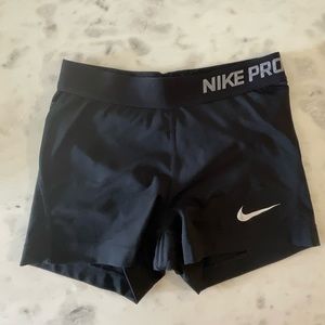 Nike Pro Shorts 3" - Black - Size Small